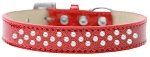Sprinkles Ice Cream Dog Collar Pearls (Color/Size: Size 20 Red)