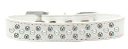 Sprinkles Dog Collar Pearl and AB Crystals