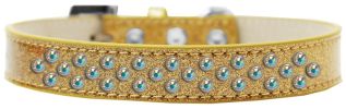 Sprinkles Ice Cream Dog Collar AB Crystals