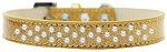 Sprinkles Ice Cream Dog Collar Pearls (Color/Size: Size 18 Gold)