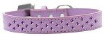 Sprinkles Dog Collar Purple Crystals (Color/Size: Size 18 Lavender)