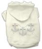 Rhinestone Anchors Hoodies