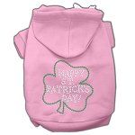Happy St Patrick's Day Hoodies (Color/Size: Pink M)