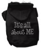 It's All About Me Rhinestone Hoodies