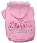 Outlaw Rhinestone Hoodies (Color/Size: Pink M)