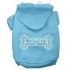 Henna Bone Screen Print Pet Hoodies
