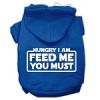 Hungry I am Screen Print Pet Hoodies