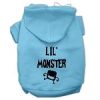 Lil Monster Screen Print Pet Hoodies