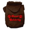Local Celebrity Screen Print Pet Hoodies
