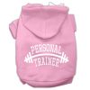 Personal Trainer Screen Print Pet Hoodies