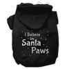 Screenprint Santa Paws Pet Hoodies