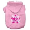 Scribble Happy Holidays Screenprint Pet Hoodies