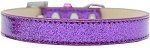 Tulsa Plain Ice Cream Dog Collar (Color/Size: Purple Size 14)