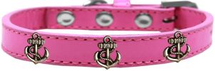 Bronze Anchor Widget Dog Collar
